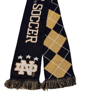 Official Notre Dame Soccer Scarf. NWT